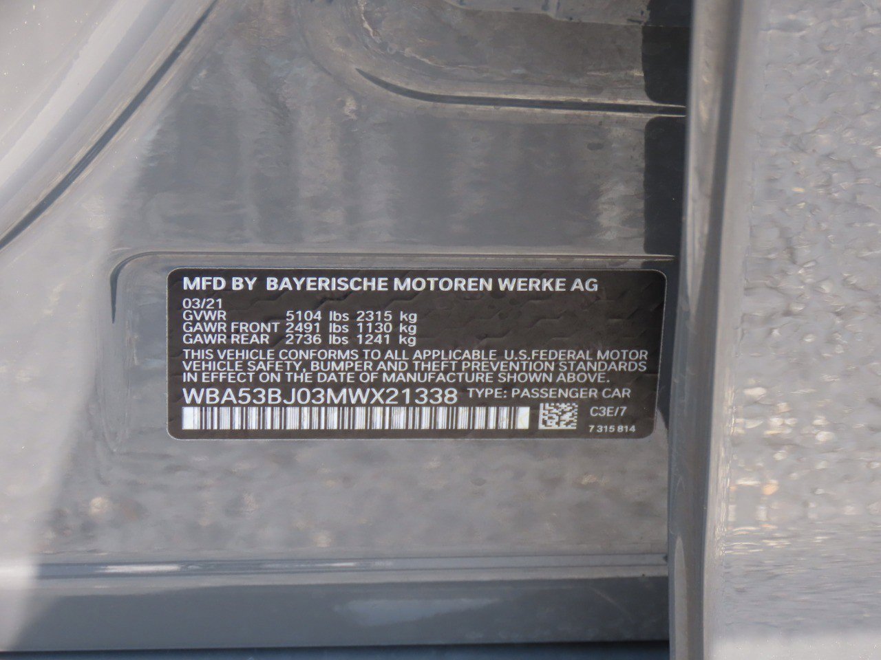 Used 2021 BMW 540i w/ M Sport Package RWD image 31