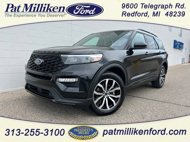 Certified 2024 Ford Explorer ST-Line w/ Class IV Trailer Tow Package