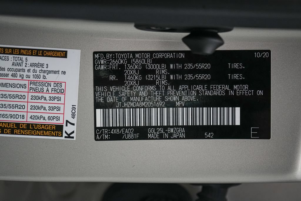Used 2021 Lexus RX 350 AWD w/ Premium Package image 30