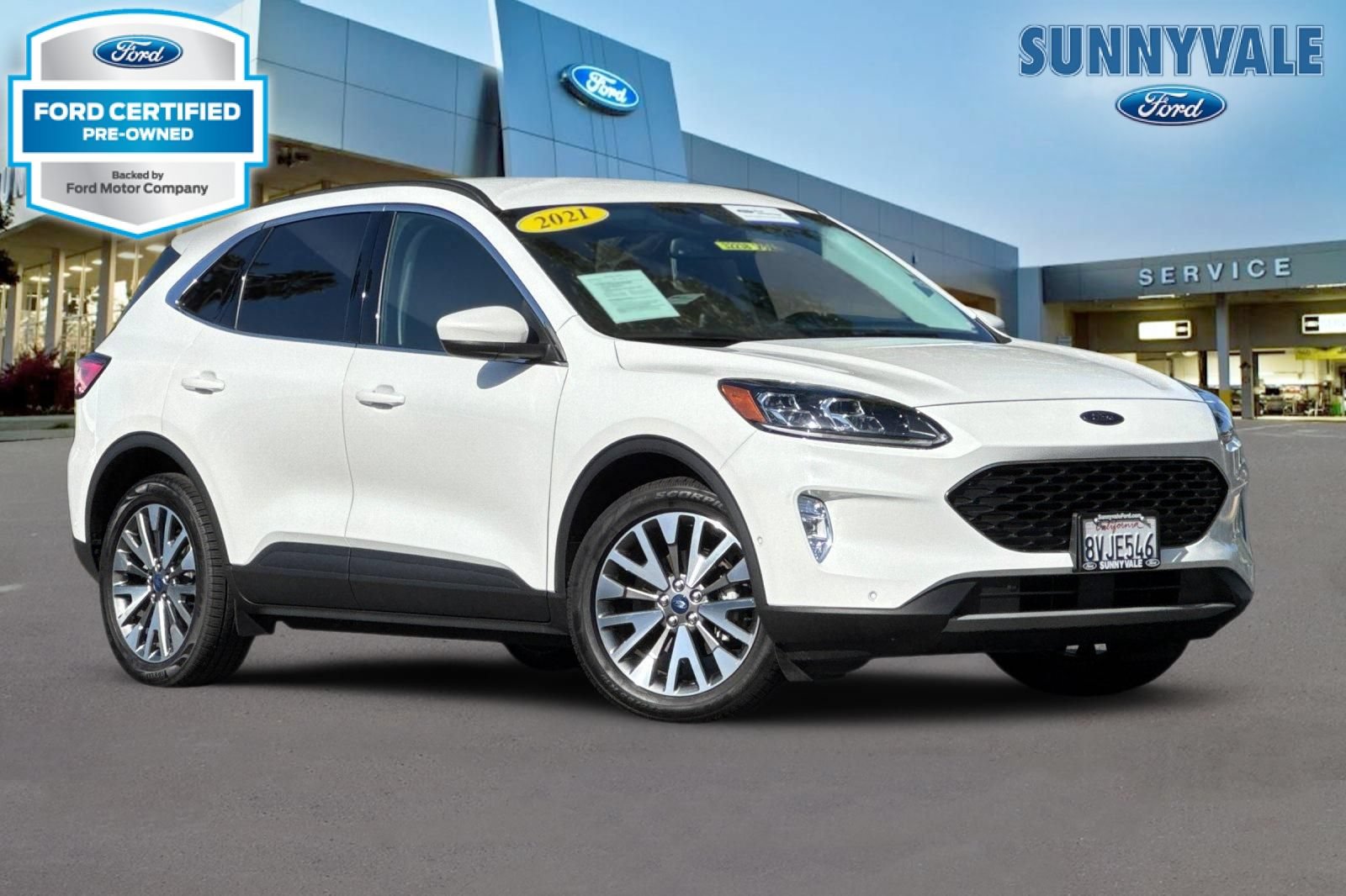 Certified 2021 Ford Escape Titanium