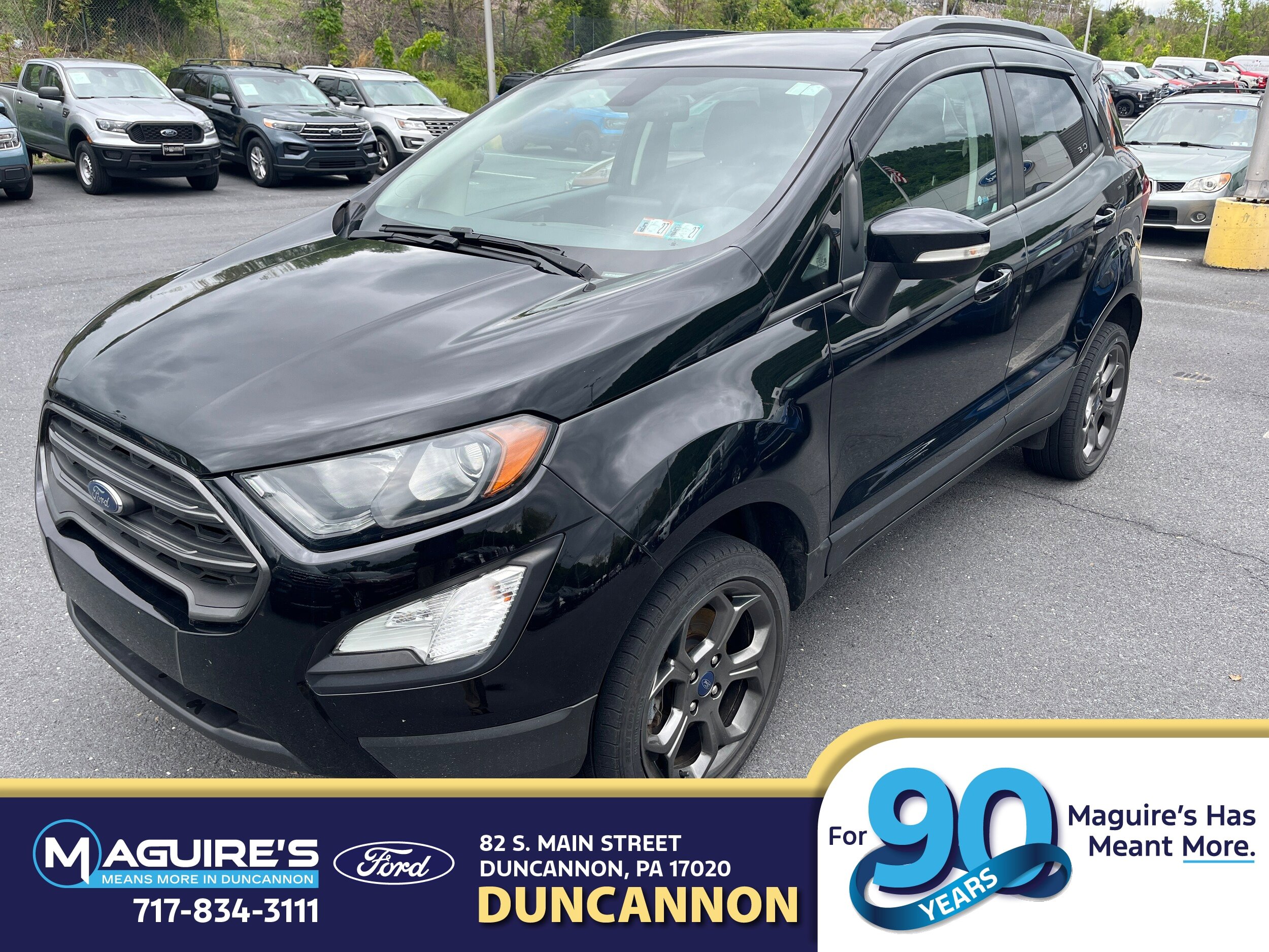 Certified 2018 Ford EcoSport SES AWD/4WD image 1
