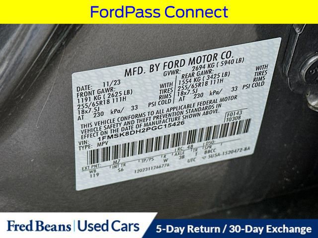 Certified 2023 Ford Explorer XLT w/ Equipment Group 202A image 37