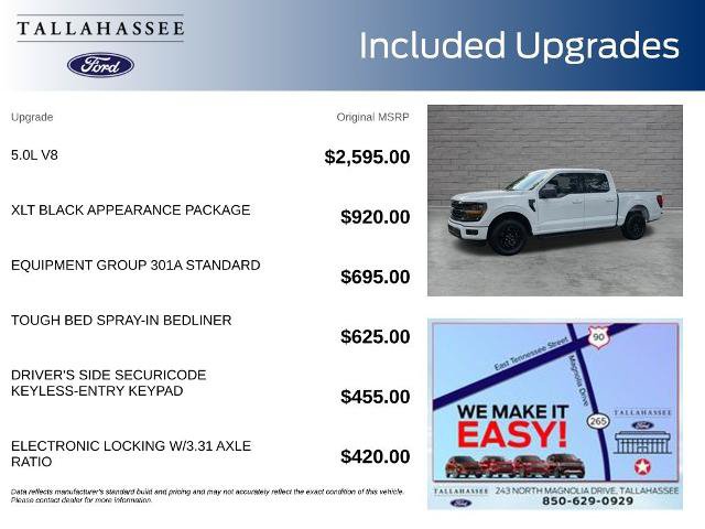 Certified 2026 Ford F150 XLT w/ XLT Black Appearance Package RWD image 3
