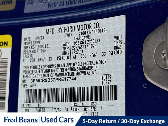 Certified 2023 Ford Bronco Sport Big Bend w/ Convenience Package image 34