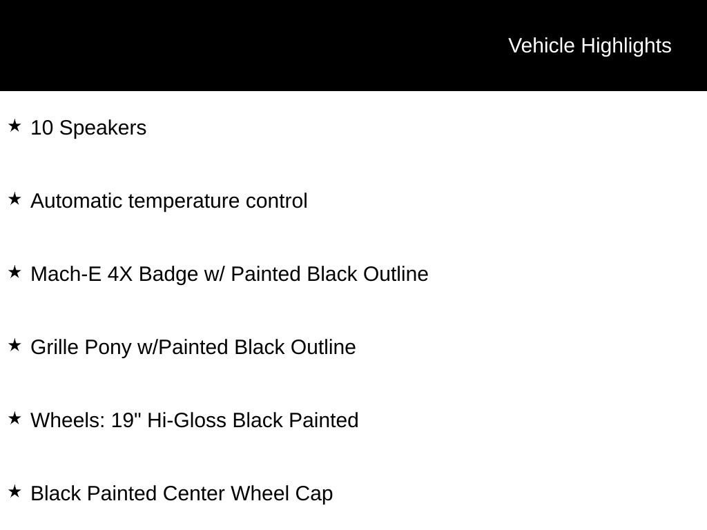 Certified 2023 Ford Mustang Mach-E Premium w/ Mustang Nite Pony Package AWD/4WD image 2