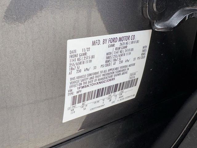 Certified 2022 Ford Explorer XLT w/ Equipment Group 202A image 32