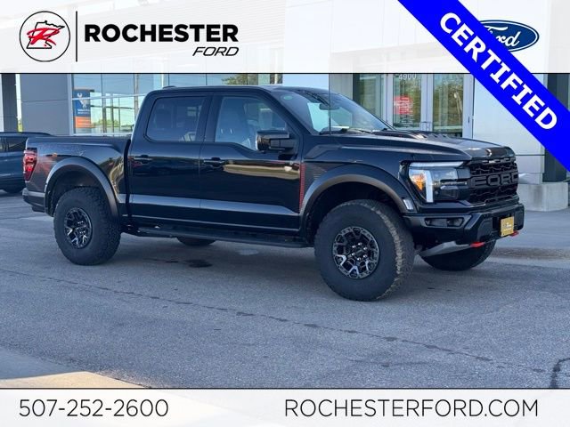 Certified 2025 Ford F150 Raptor w/ Equipment Group 803A Raptor R
