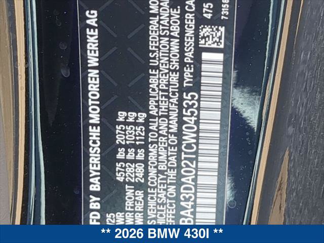 Used 2026 BMW 430i Coupe RWD image 24
