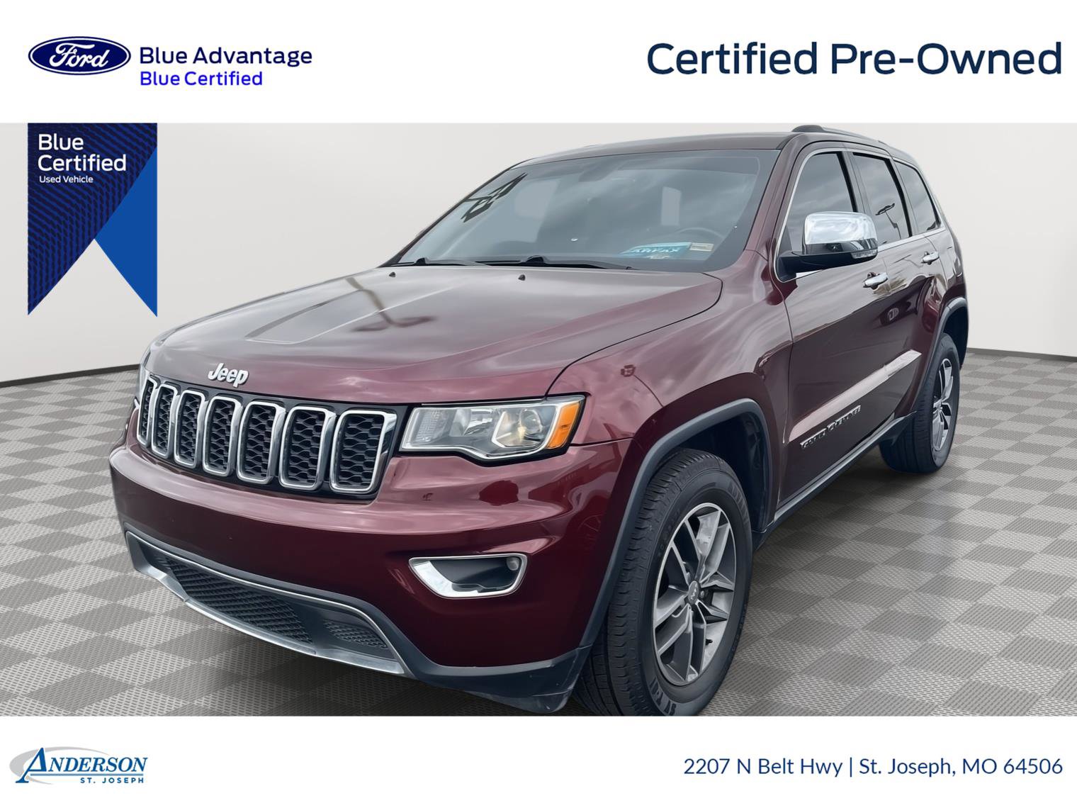 Used 2017 Jeep Grand Cherokee Limited AWD/4WD image 1