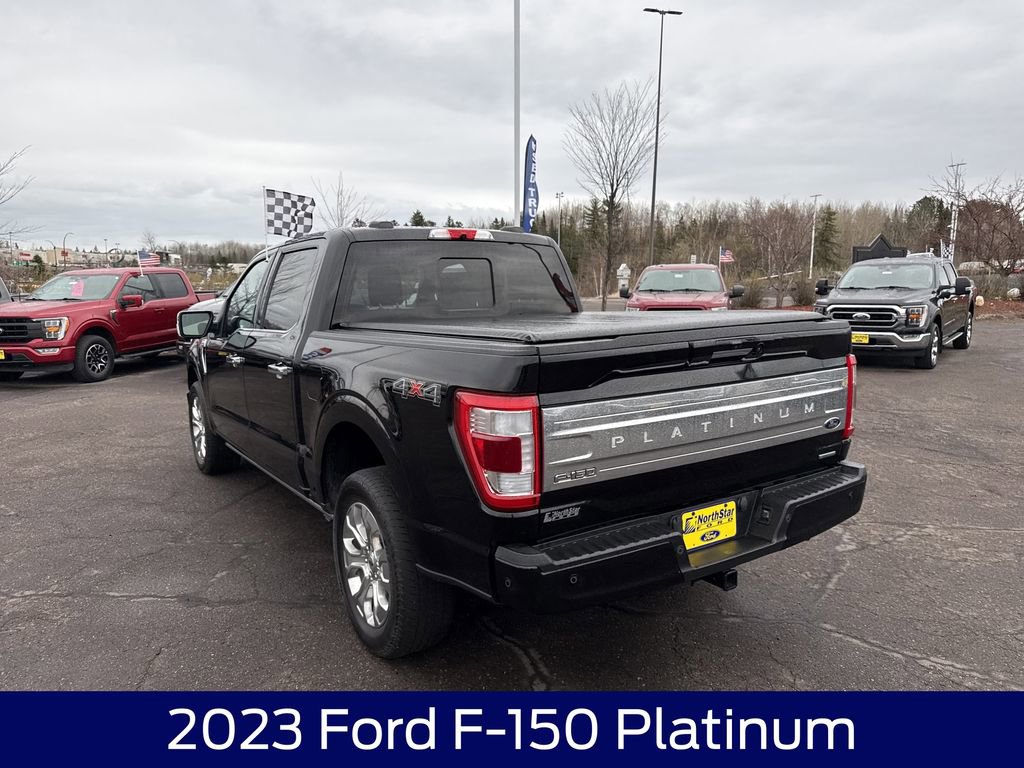 Certified 2023 Ford F150 Platinum w/ Equipment Group 701A High AWD/4WD image 9