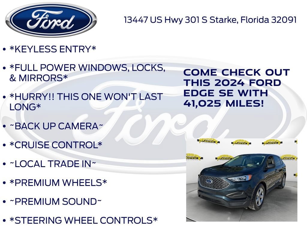 Certified 2024 Ford Edge SE AWD/4WD image 12