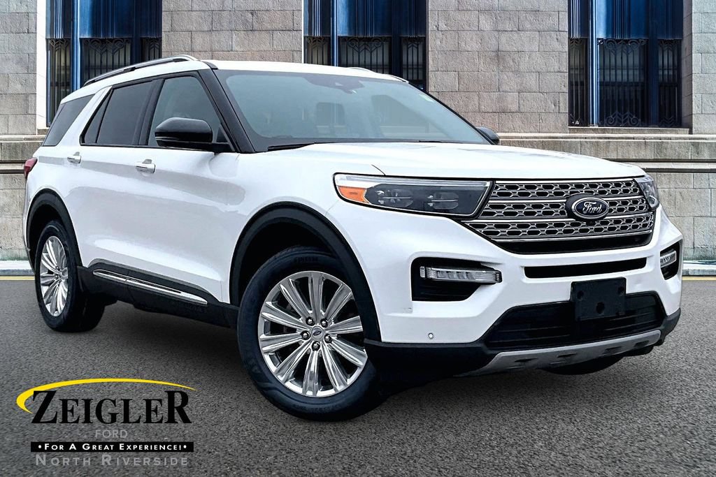 Certified 2023 Ford Explorer Limited w/ Limited Technology Package AWD/4WD image 1