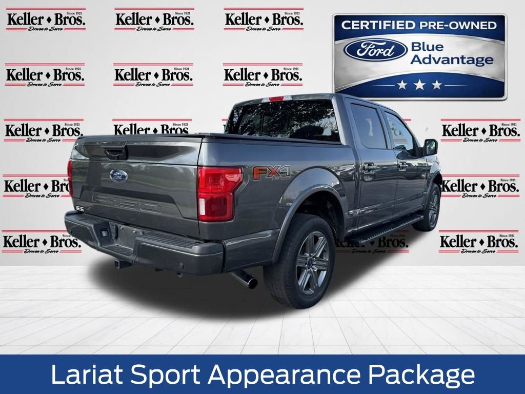 Certified 2020 Ford F150 Lariat w/ Equipment Group 502A Luxury AWD/4WD image 7