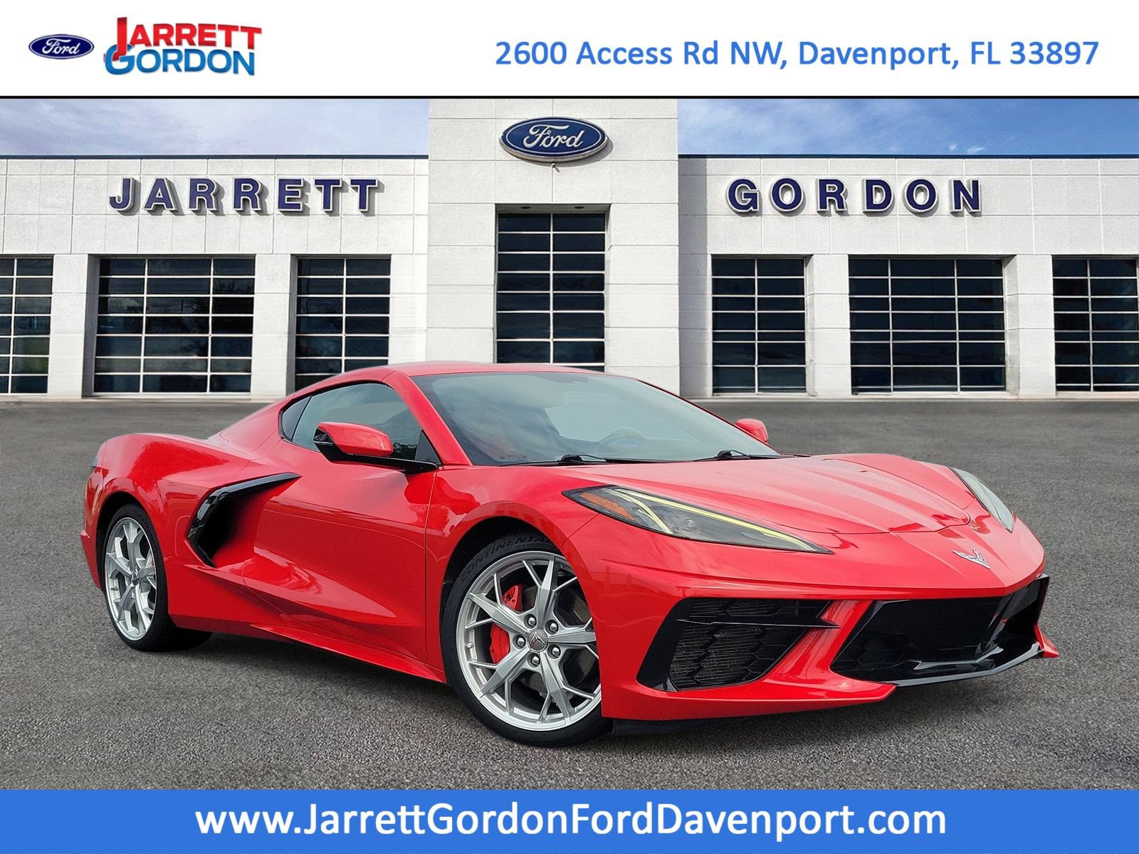 Used 2021 Chevrolet Corvette Stingray Coupe w/ Chrome Exterior Badge Package
