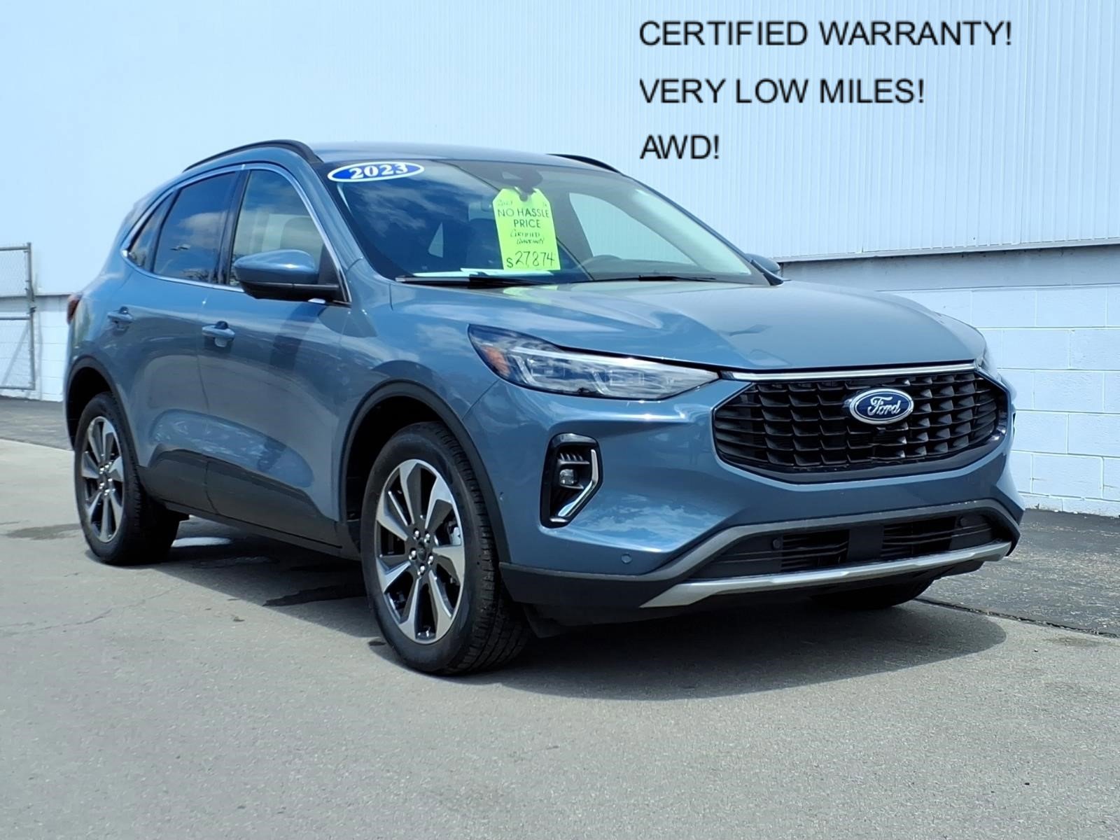 Certified 2023 Ford Escape Platinum w/ Premium Technology Package