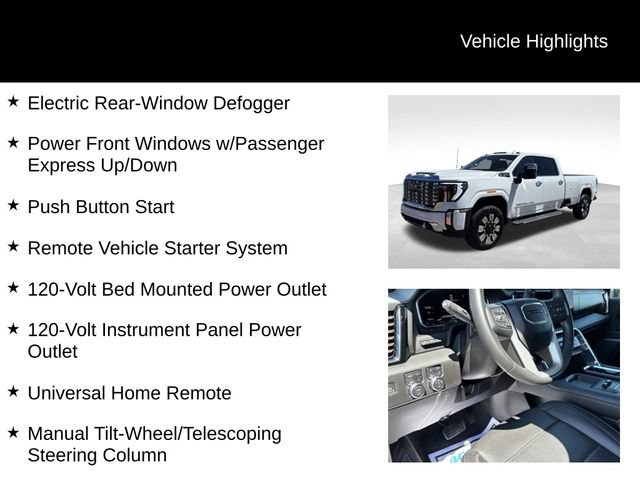 Used 2024 GMC Sierra 3500 Denali w/ Denali Reserve Package AWD/4WD image 15