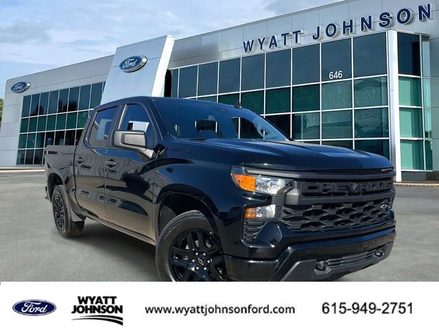 Used 2023 Chevrolet Silverado 1500 Custom w/ LPO, Dark Essentials Package
