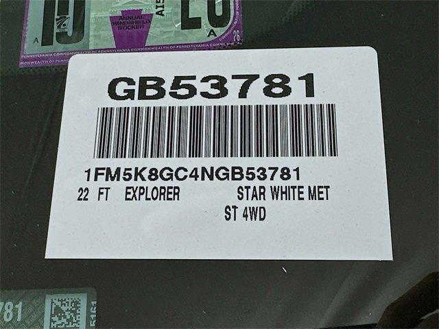 Certified 2022 Ford Explorer ST w/ Equipment Group 401A image 16