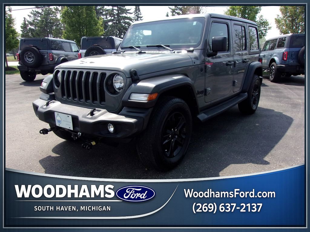 Used 2022 Jeep Wrangler Unlimited Sport AWD/4WD image 1