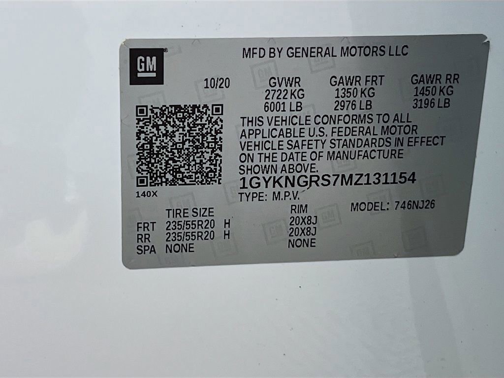 Used 2021 Cadillac XT5 Sportv w/ LPO, Floor Liner Package AWD/4WD image 38