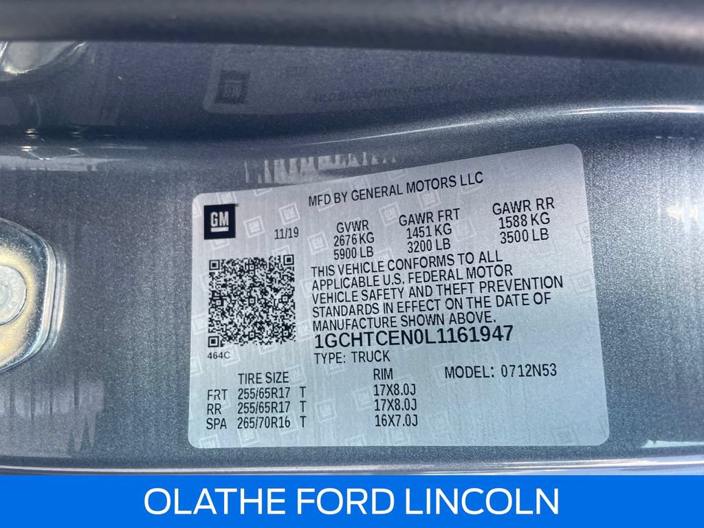 Used 2020 Chevrolet Colorado LT w/ LT Convenience Package AWD/4WD image 27
