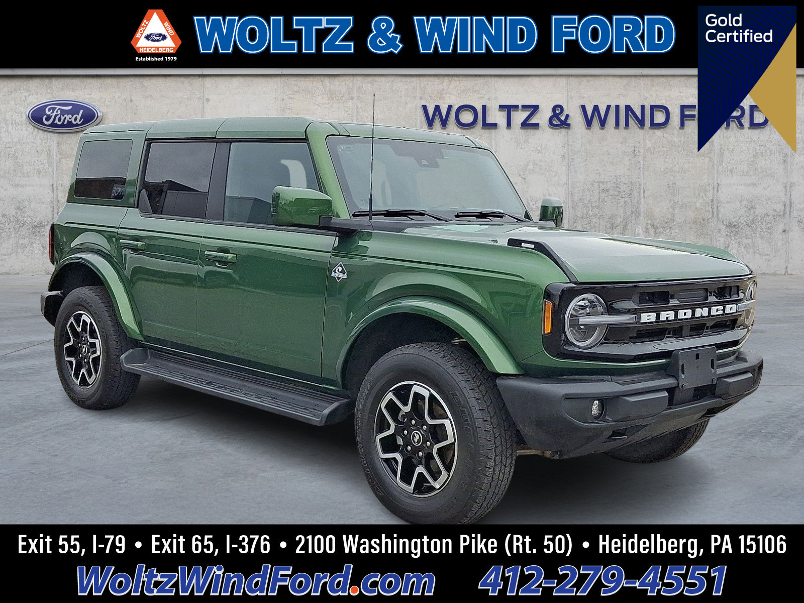 Certified 2025 Ford Bronco Outer Banks