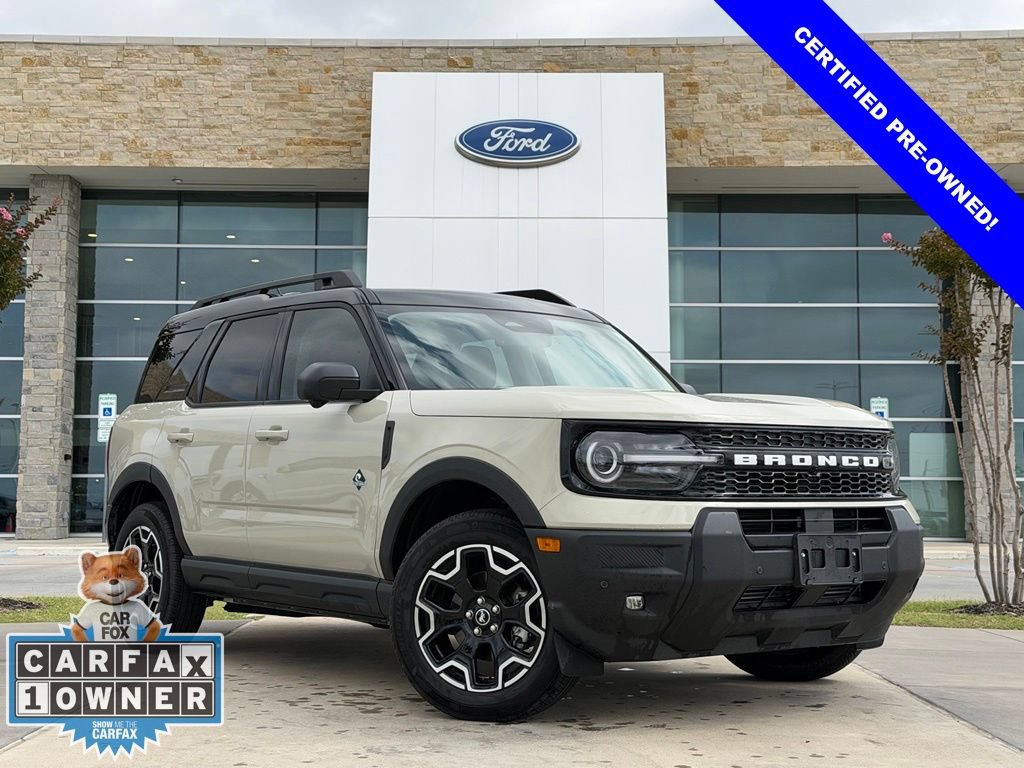 Certified 2025 Ford Bronco Sport Outer Banks w/ Outer Banks Tech Package+ AWD/4WD image 1