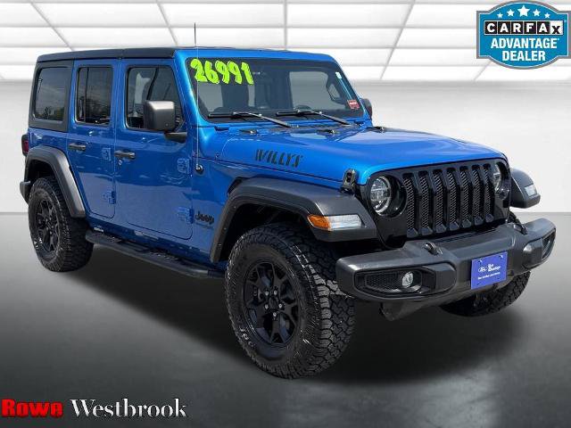 Used 2022 Jeep Wrangler Unlimited Sport AWD/4WD image 1
