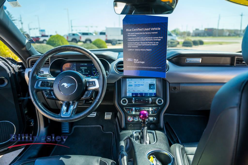Certified 2022 Ford Mustang Premium w/ Equipment Group 201A image 13
