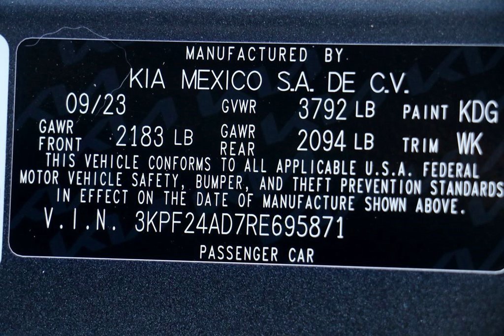 Used 2024 Kia Forte LXS image 30