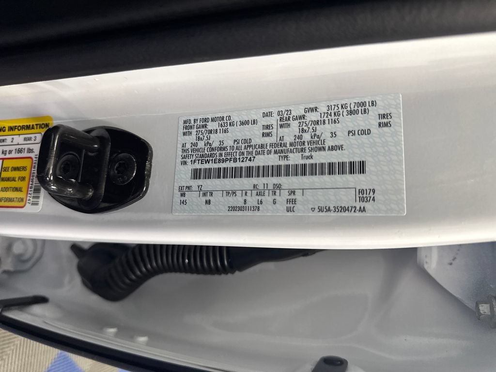 Certified 2023 Ford F150 Tremor w/ Equipment Group 402A High AWD/4WD image 42