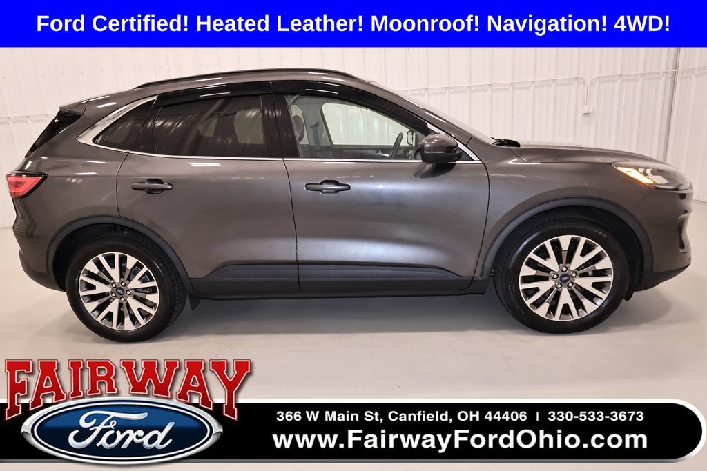 Certified 2020 Ford Escape Titanium w/ Titanium Premium Package 2.0