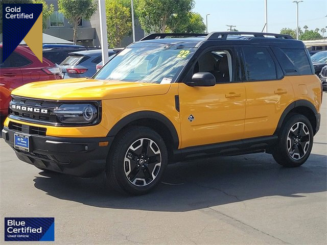 Certified 2022 Ford Bronco Sport Outer Banks