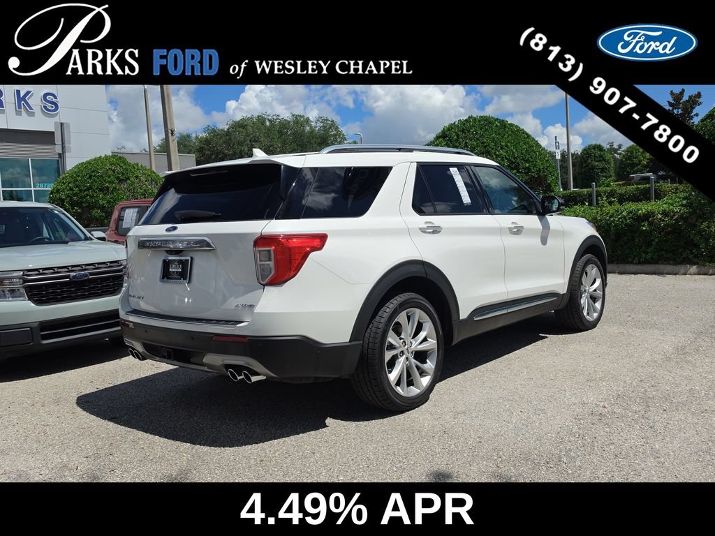 Certified 2022 Ford Explorer Platinum w/ Equipment Group 601A AWD/4WD image 5