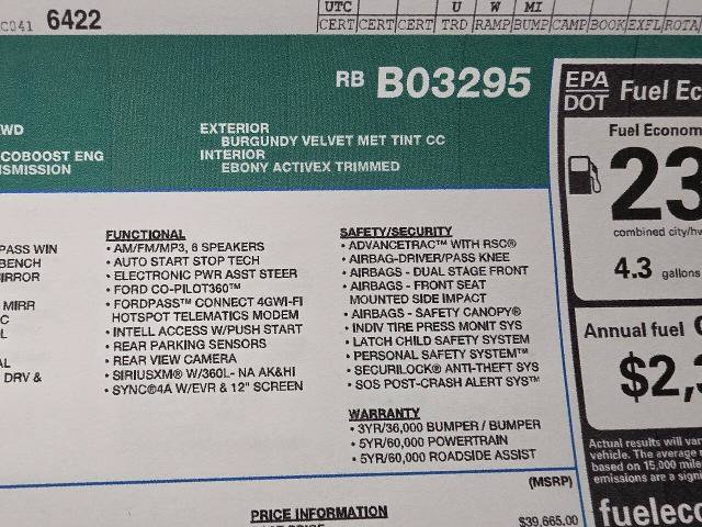 Certified 2024 Ford Edge SEL w/ Convenience Package AWD/4WD image 25
