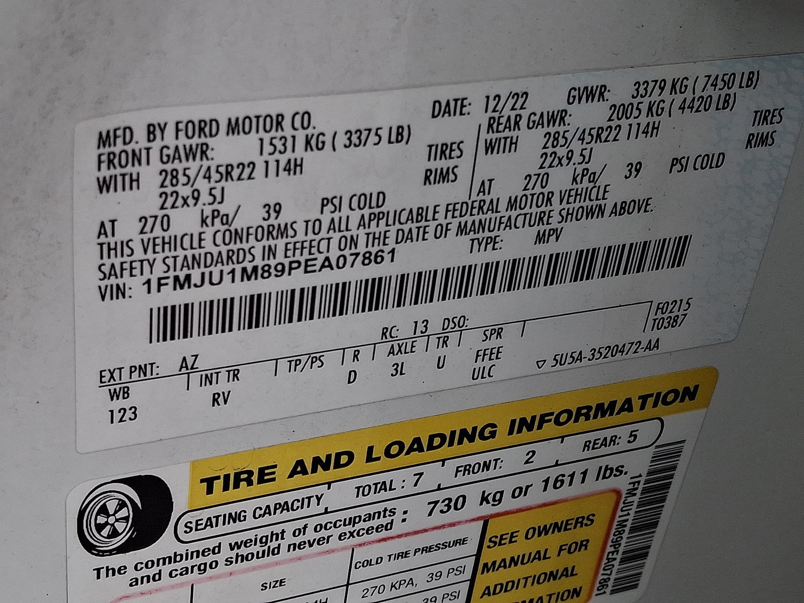 Certified 2023 Ford Expedition Platinum image 29