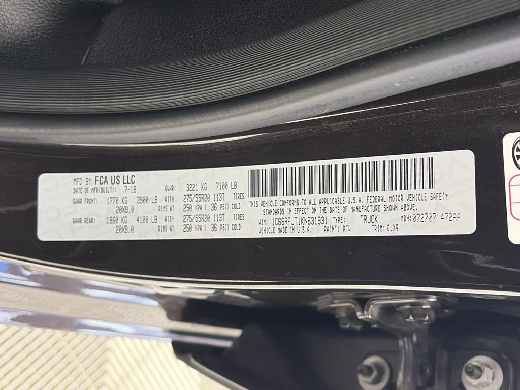 Used 2019 RAM 1500 Laramie image 9