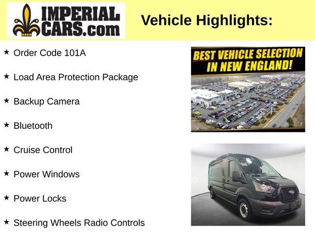 Certified 2025 Ford Transit 150 148 Medium Roof w/ Load Area Protection Package RWD image 3