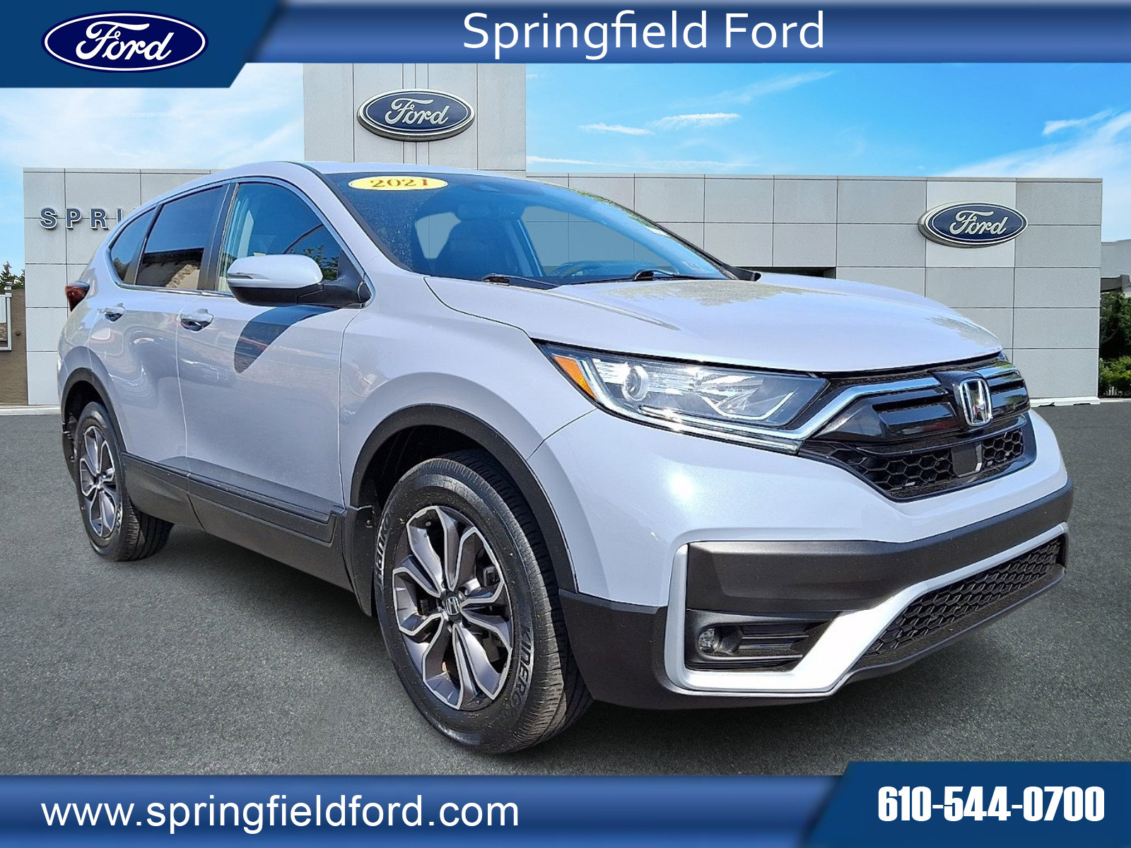 Used 2021 Honda CR-V EX-L image 1