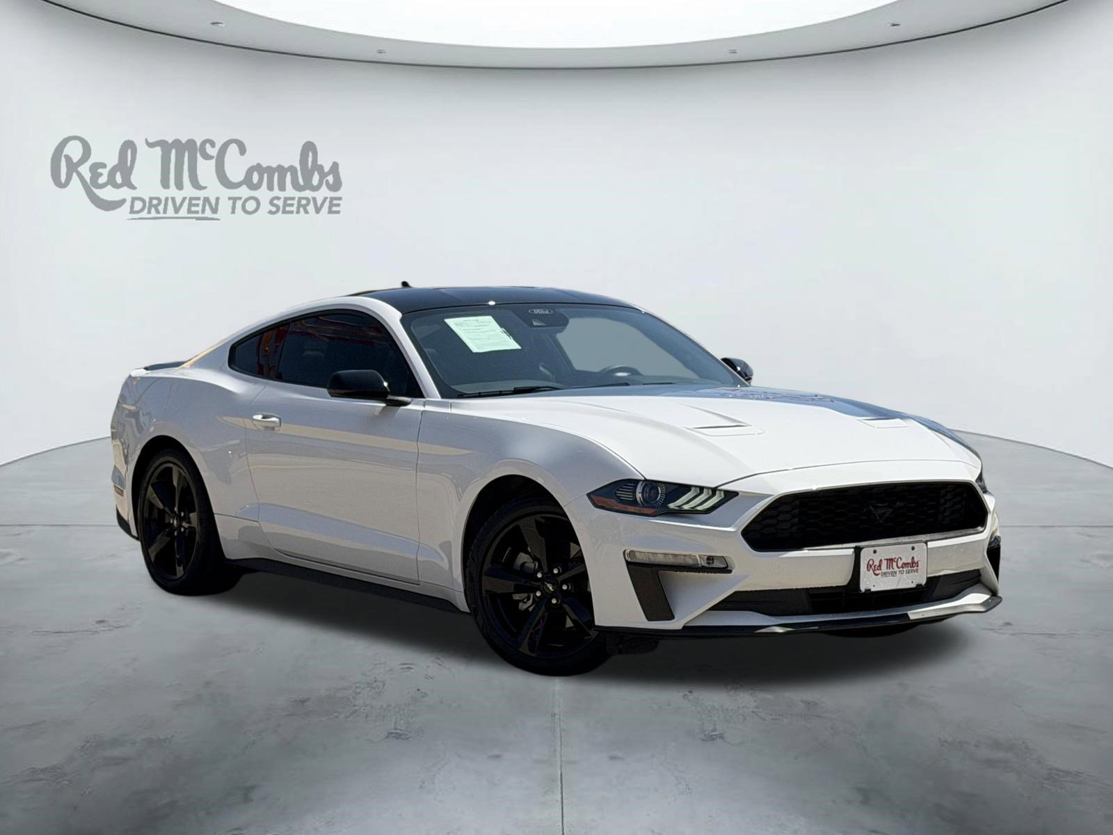 Certified 2021 Ford Mustang Premium w/ Black Accent Package RWD image 1