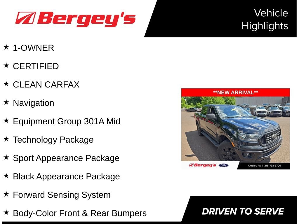 Certified 2021 Ford Ranger XLT w/ Equipment Group 301A Mid AWD/4WD image 5