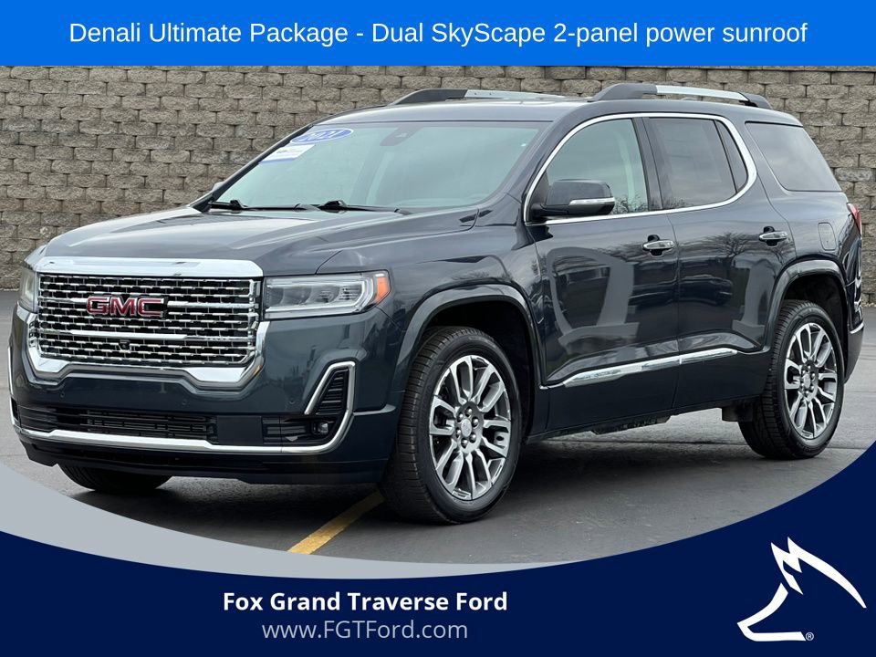 Used 2021 GMC Acadia Denali w/ Denali Ultimate Package