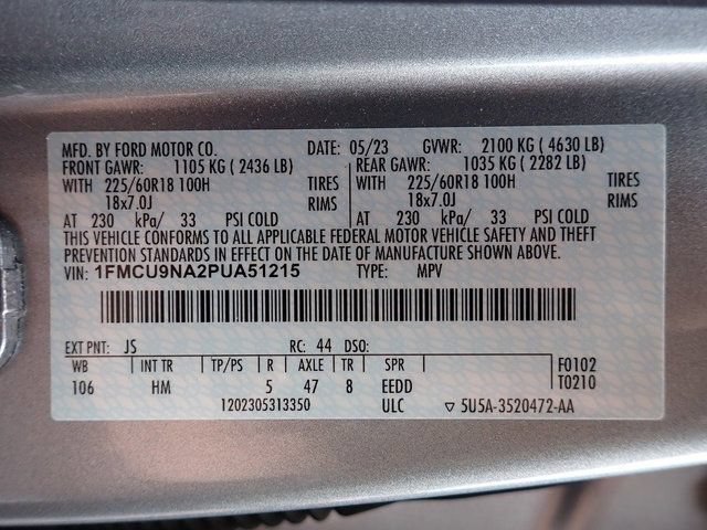 Certified 2023 Ford Escape ST-Line Select w/ Tech Pack #1 AWD/4WD image 14
