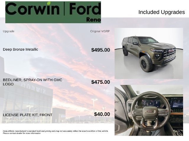 Used 2025 GMC Canyon AT4 AWD/4WD image 3