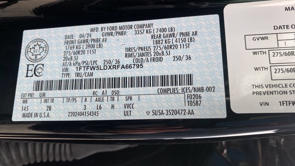 Certified 2024 Ford F150 Lariat AWD/4WD image 29