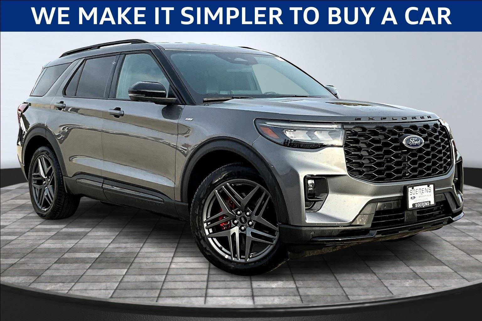 Certified 2025 Ford Explorer ST-Line w/ ST-Line Street Pack