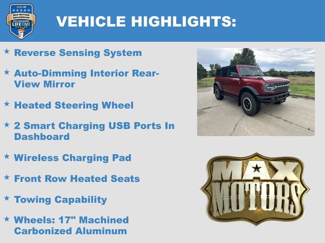 Certified 2021 Ford Bronco Badlands AWD/4WD image 23