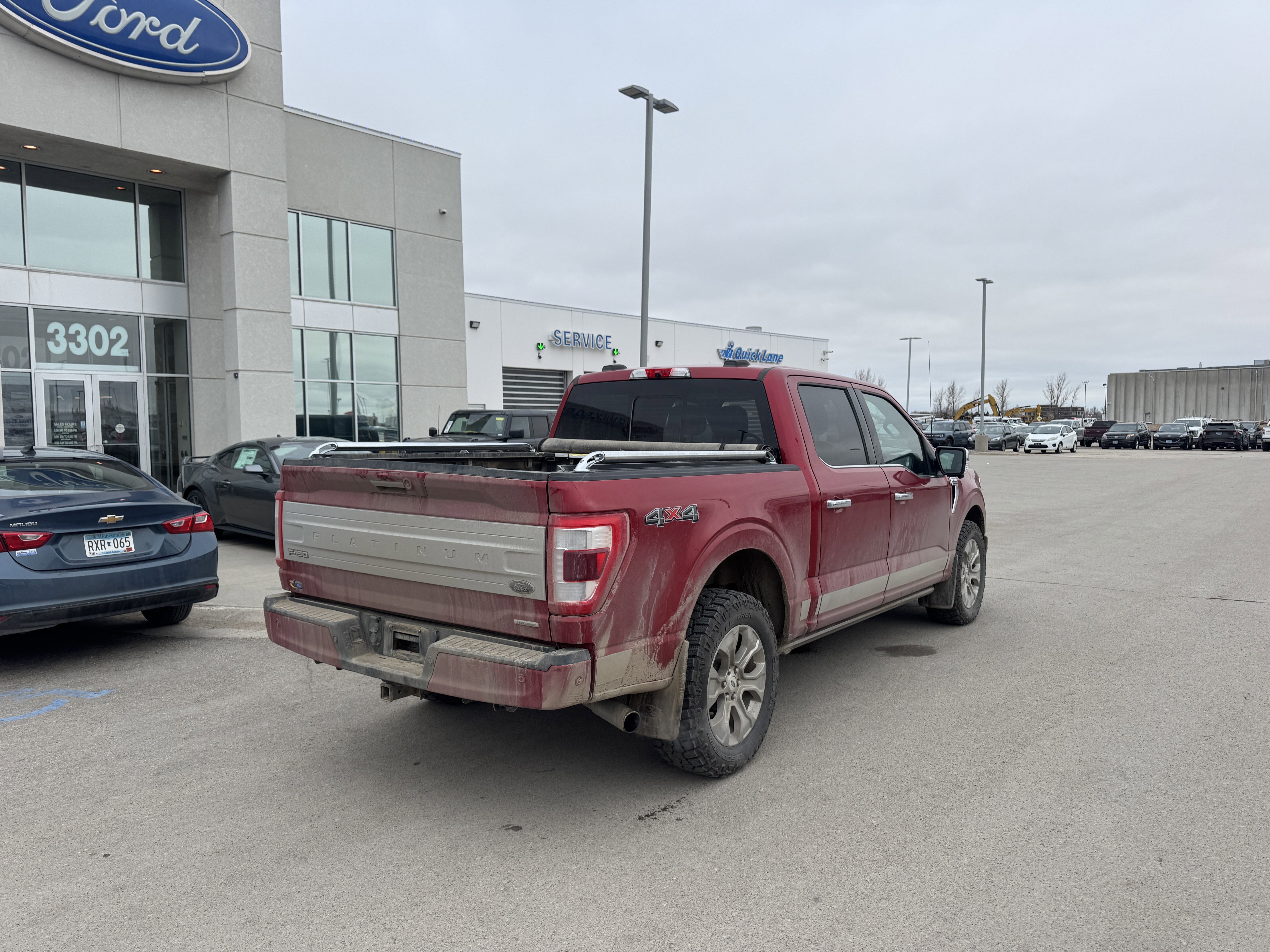 Certified 2021 Ford F150 Platinum w/ Equipment Group 701A High image 4