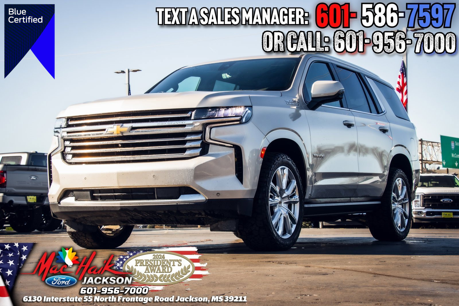 Used 2021 Chevrolet Tahoe High Country image 1