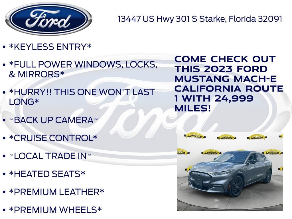 Certified 2023 Ford Mustang Mach-E California Route 1 AWD/4WD image 12